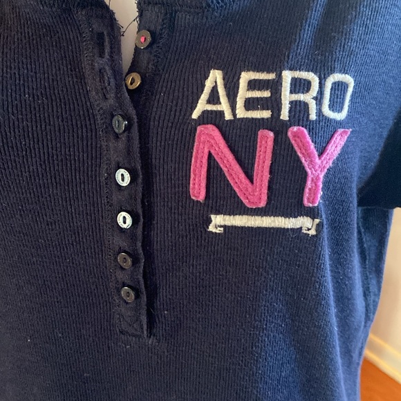 Aeropostale Ribbed Signature Top - Picture 7 of 9